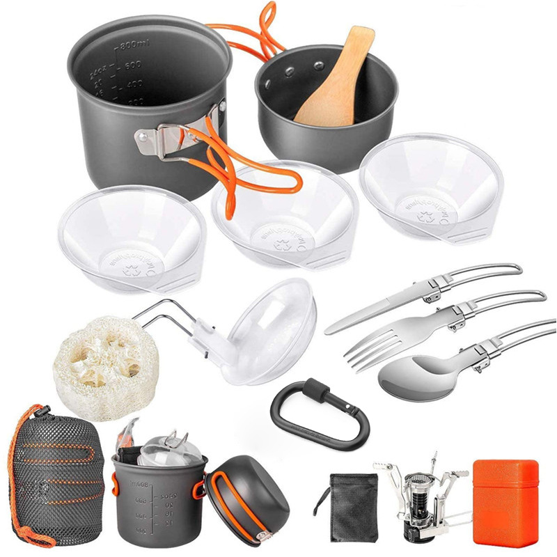 Camping Cooking Multi Tool - Kit de utensilios de cocina para