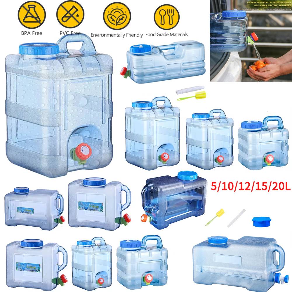 Camping Cooking And Drinking - Cubo de agua potable de 5-15L,