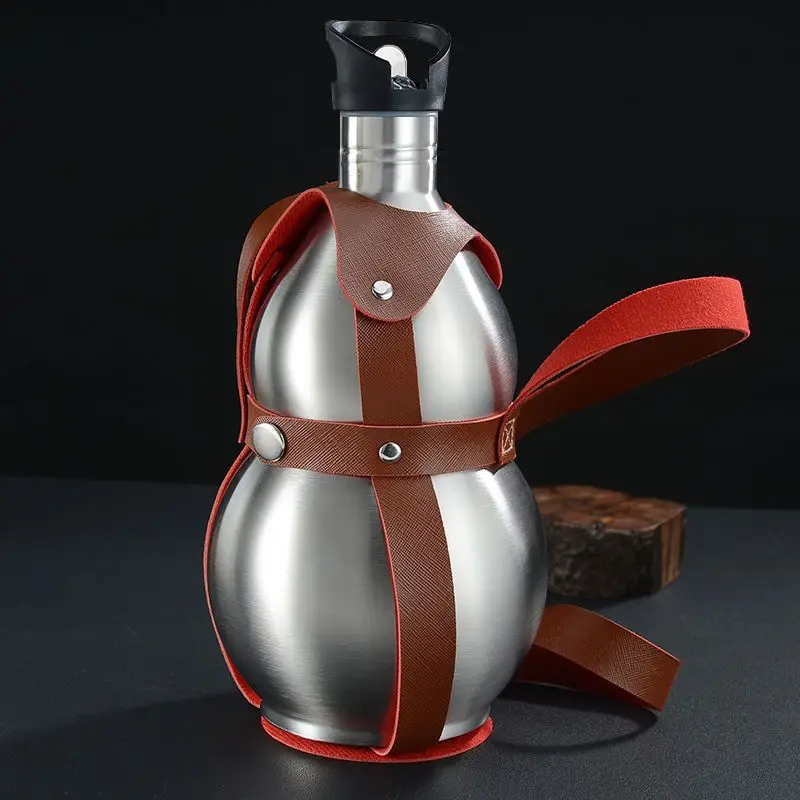 Camping Cooking And Drinking - Botellas deportivas de acero inoxidable con