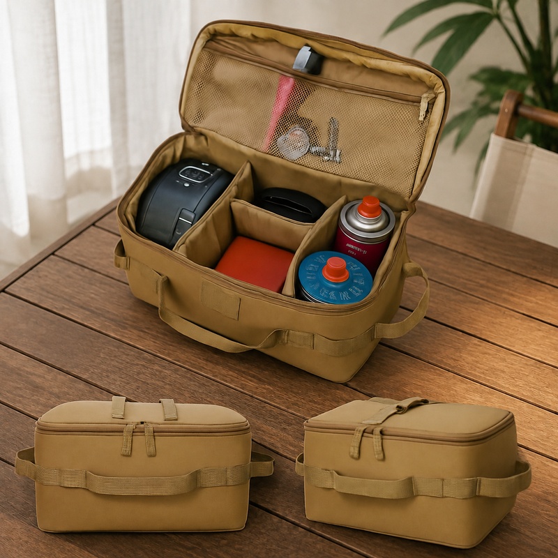 Camping Cooking Books - Bolsa de Almacenamiento Resistente para Camping
