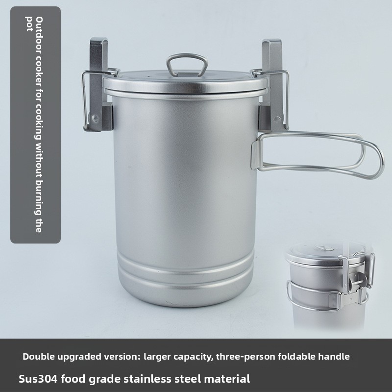 Camping Cooking Area - Olla multifuncional para cocinar arroz en
