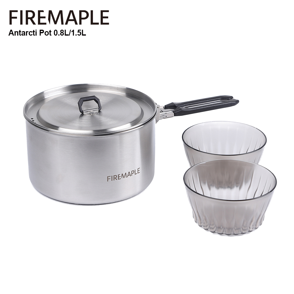 Camping Cooking Set Compact - Fire Maple-utensilios de cocina para acampar,