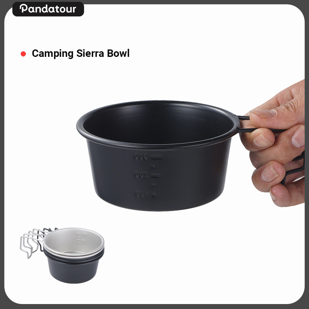 Camping Cooking Lightweight - Tazón Pandatour para Camping, con Marcas