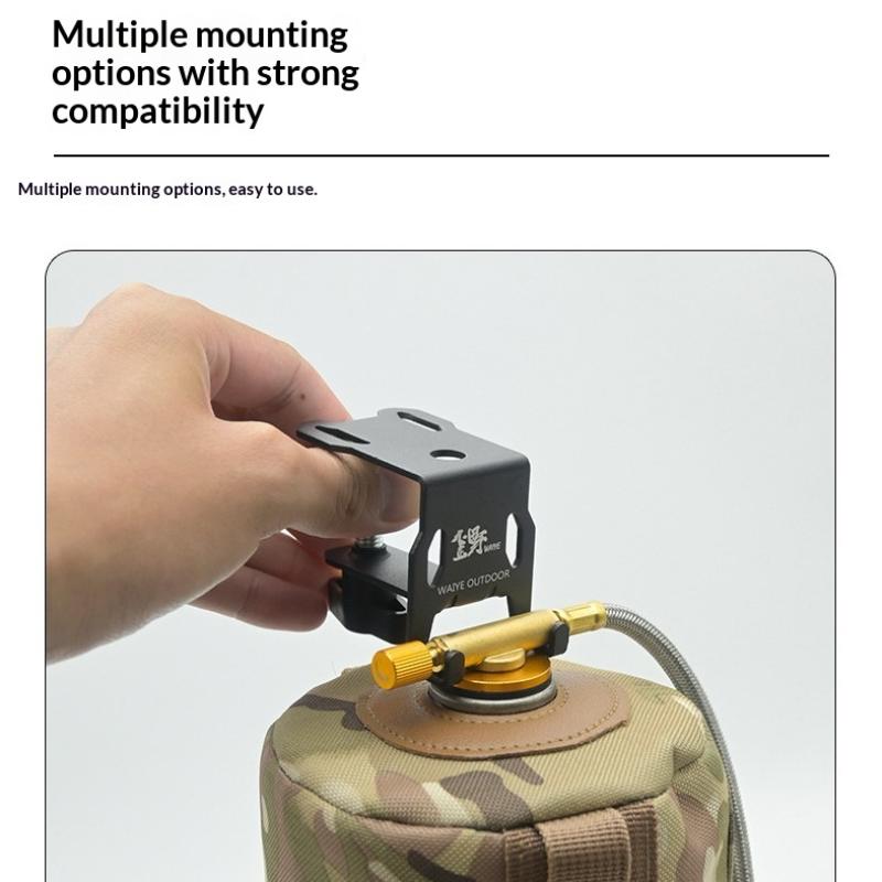 Camping Cooking Multi Tool - Gancho para colgar tanques de gas