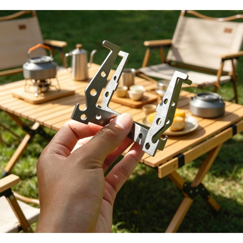 Camping Cooking Drawer - Soporte Universal para Estufa de Camping,