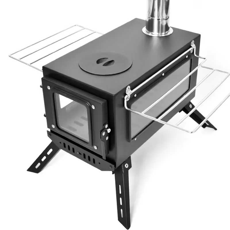Camping Cooking And Drinking - Estufa Portátil de Acero Laminado en