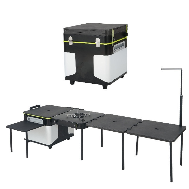 Camping Cooking Multi Tool - Caja de almacenamiento plegable para cocina