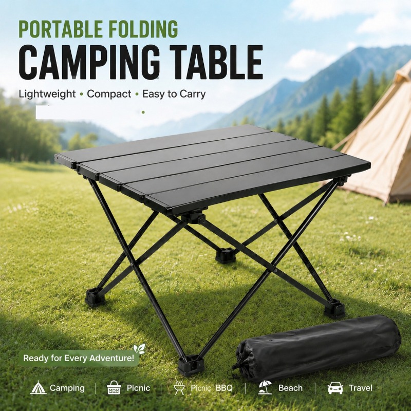 Camping Cooking Lightweight - Mesa de Camping Plegable Ligera y