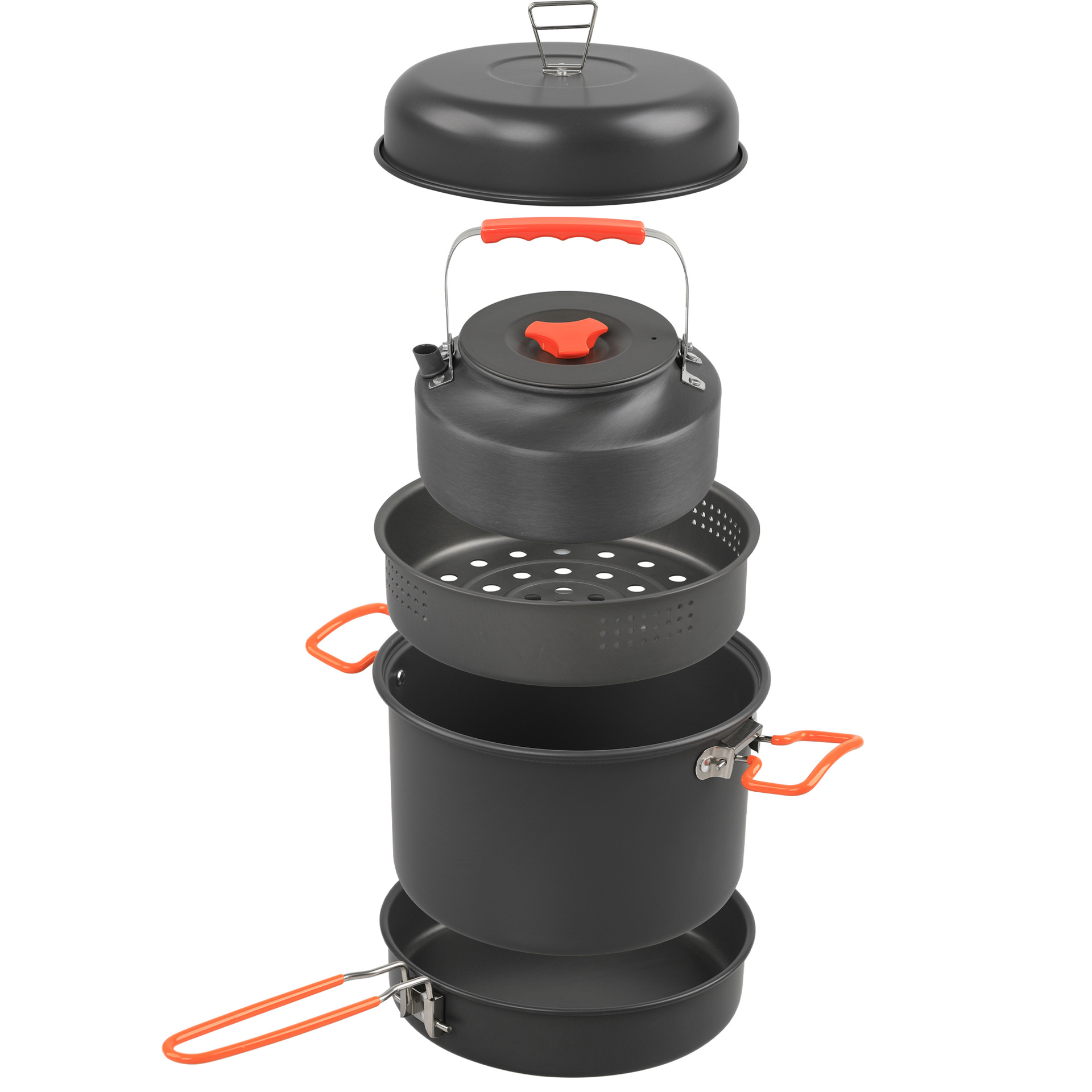 Camping Cooking Kettle - Juego de utensilios de cocina al