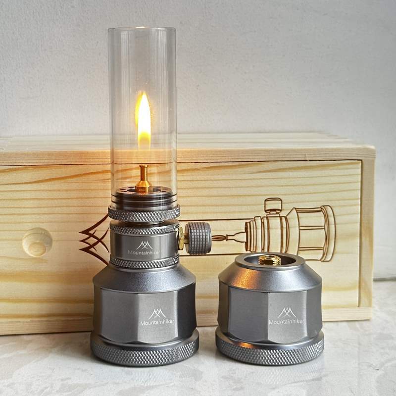 Camping Cooking Drawer - Lámpara de gas para acampar, linterna