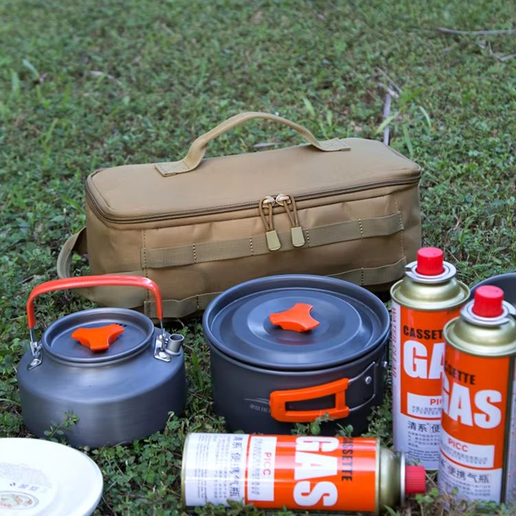 Camping Cooking Books - Bolsa de almacenamiento para utensilios de