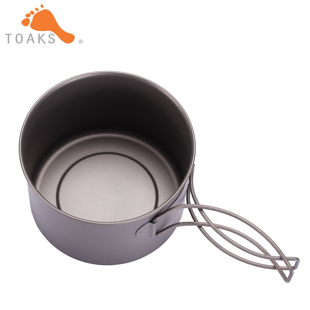 TOAKS-cuenco de titanio para a - Camping Cooking Books reseña y precio