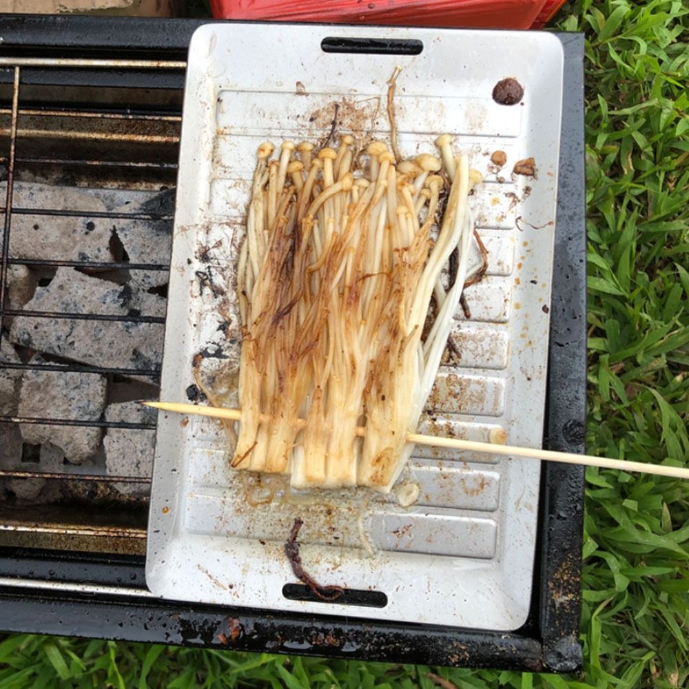 Sartén de titanio duradera par - Camping Cooking Lightweight reseña y precio