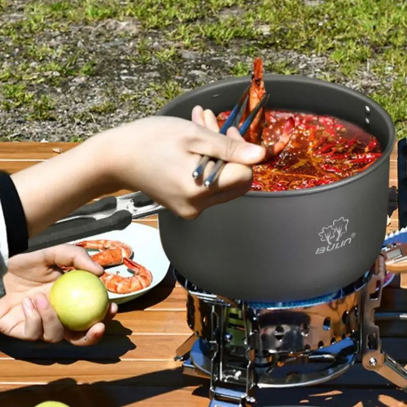 Olla de cocina para acampar Bu - Camping Cooking Kettle reseña y precio