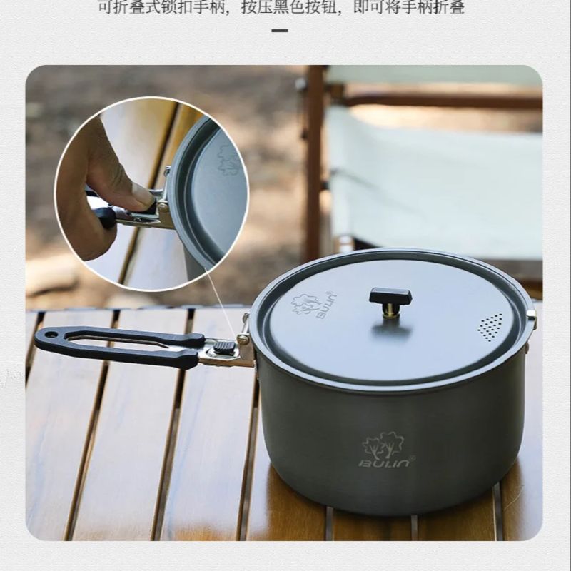 Olla de cocina para acampar Bu - Camping Cooking Kettle reseña y precio