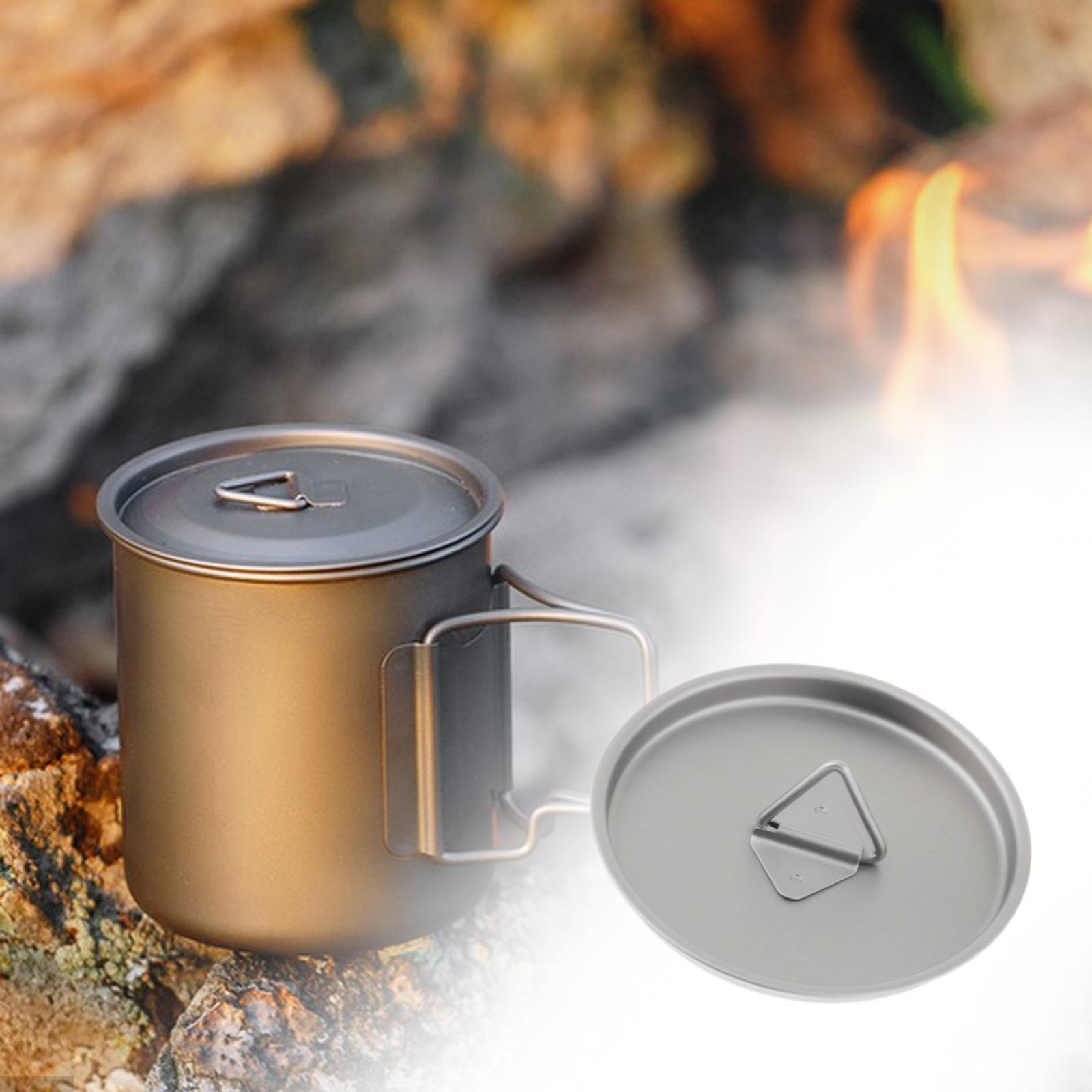 Tapa de taza de titanio para e - Camping Cooking And Drinking reseña y precio