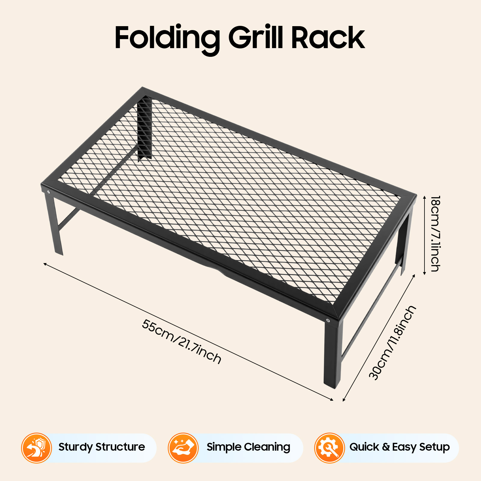 Parrilla para Fogata, Set de B - Camping Cooking Set Compact reseña y precio