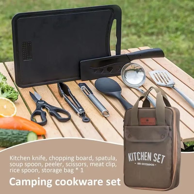 Juego de Utensilios de Cocina  - Camping Cooking Books reseña y precio