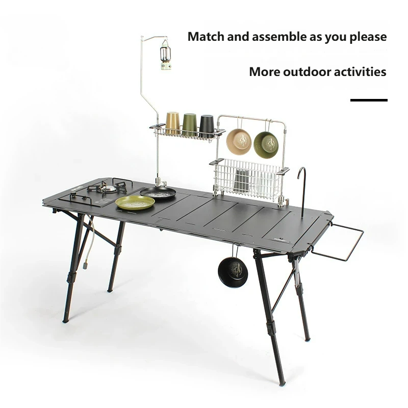 Mesa Plegable Portátil de Alea - Camping Outdoor Cooking Table reseña y precio