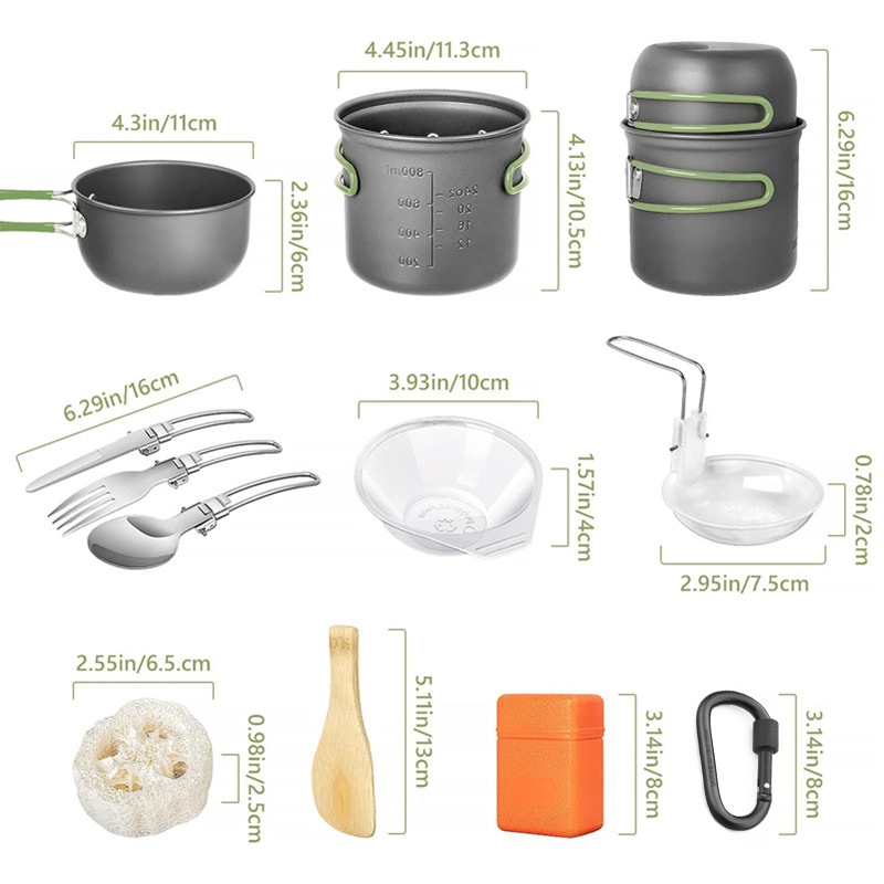 Kit de utensilios de cocina pa - Camping Cooking Multi Tool reseña y precio