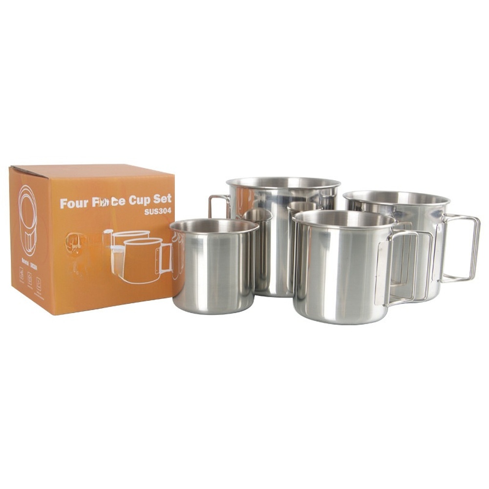 Juego de tazas de camping de a - Camping Cooking And Drinking reseña y precio