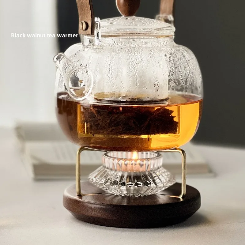 Calentador de Té de Nogal Negr - Camping Cooking Kettle reseña y precio