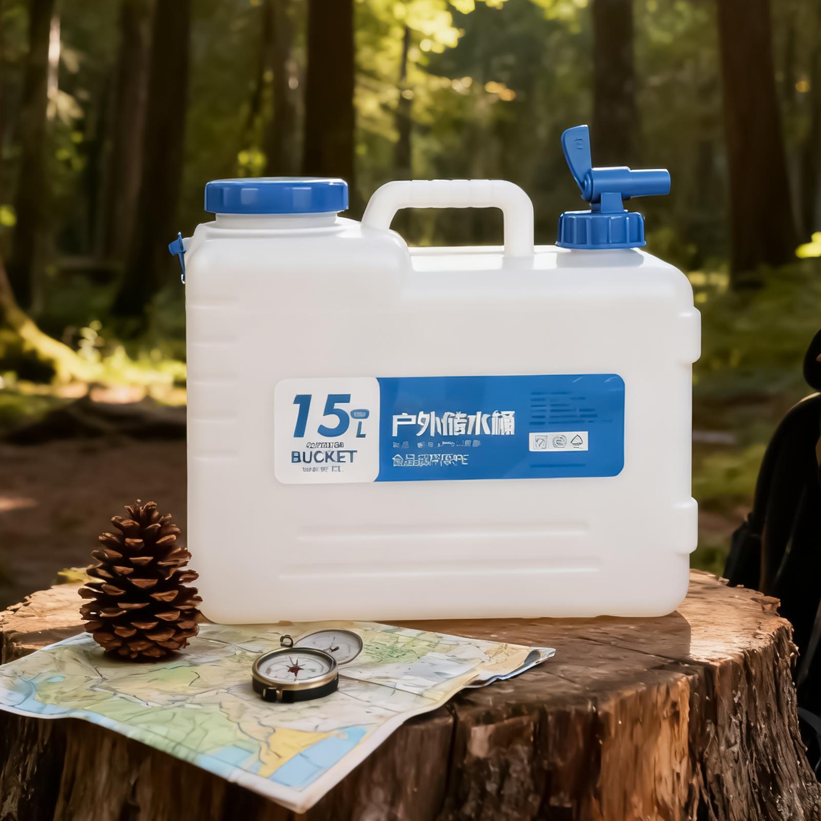 Cubo de agua potable de 15L, p - Camping Cooking And Drinking reseña y precio