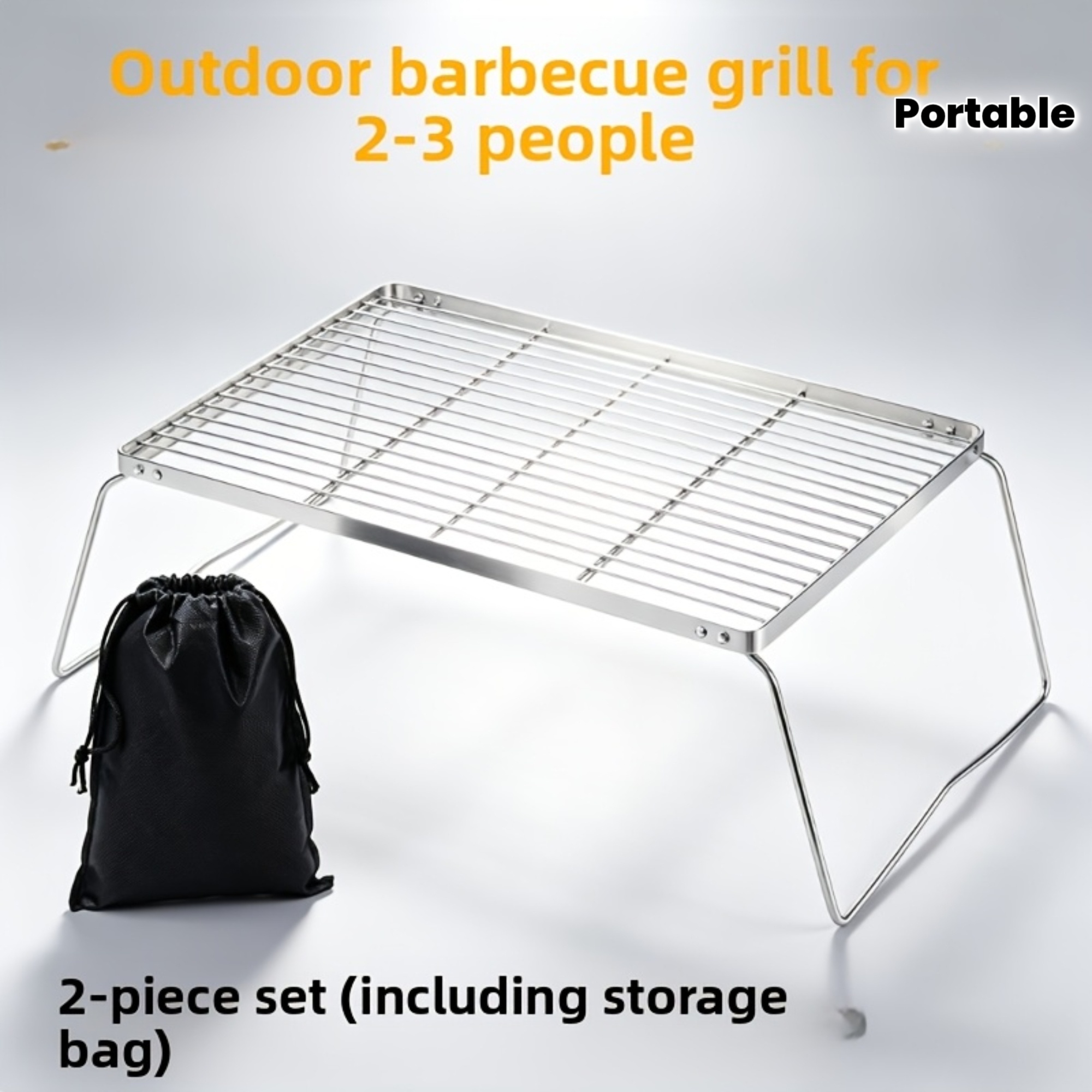 Soporte portátil plegable de a - Camping Cooking Lightweight reseña y precio