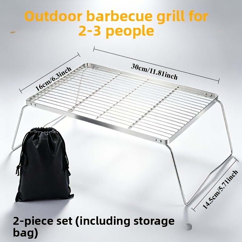 Soporte portátil plegable de a - Camping Cooking Lightweight reseña y precio