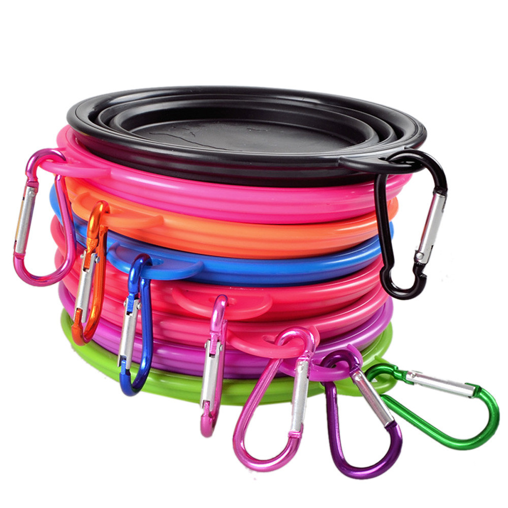 Tazón Plegable de Silicona par - Camping Cooking Food reseña y precio