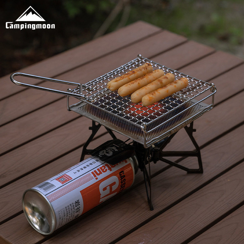 CAMPINGMOON Rejilla Plegable d - Camping Cooking Drawer reseña y precio