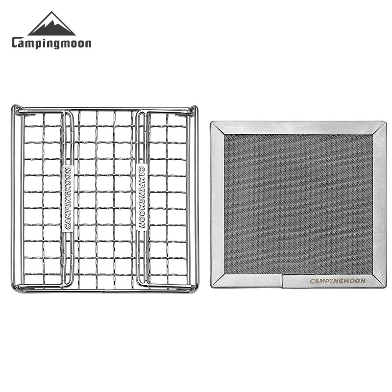 CAMPINGMOON Rejilla Plegable d - Camping Cooking Drawer reseña y precio