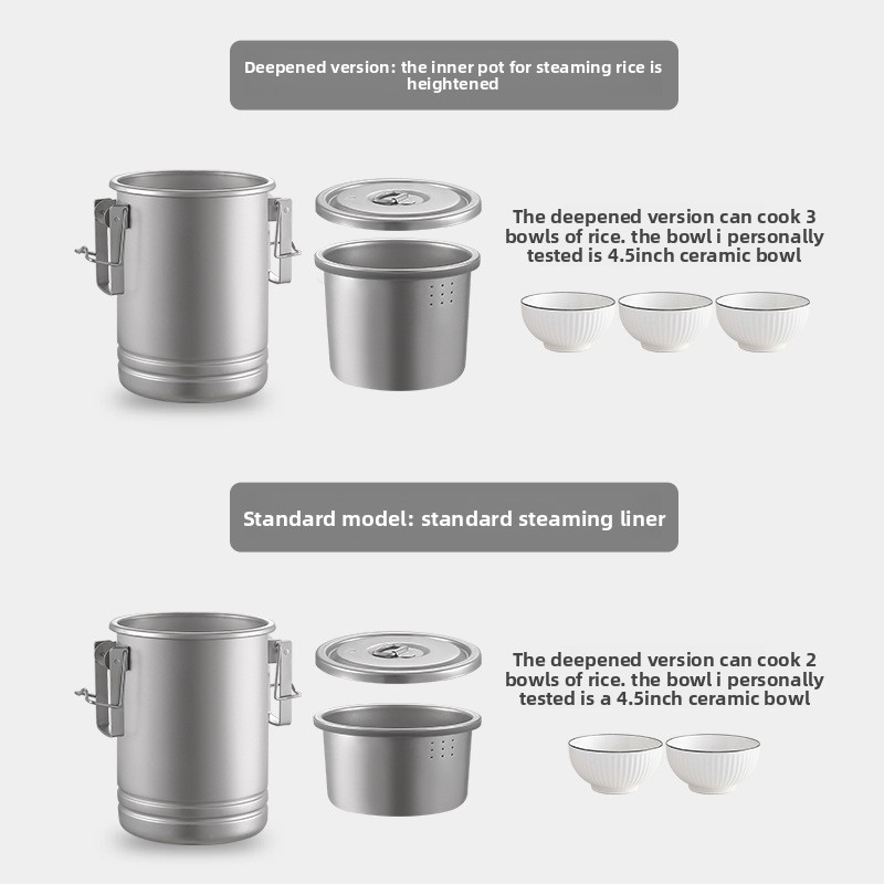 Olla multifuncional para cocin - Camping Cooking Area reseña y precio
