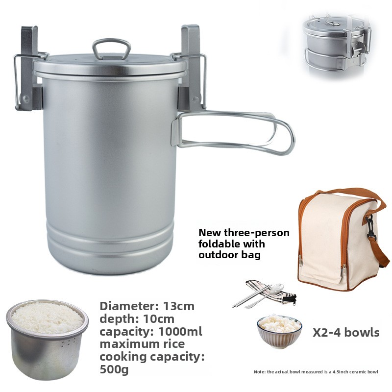 Olla multifuncional para cocin - Camping Cooking Area reseña y precio
