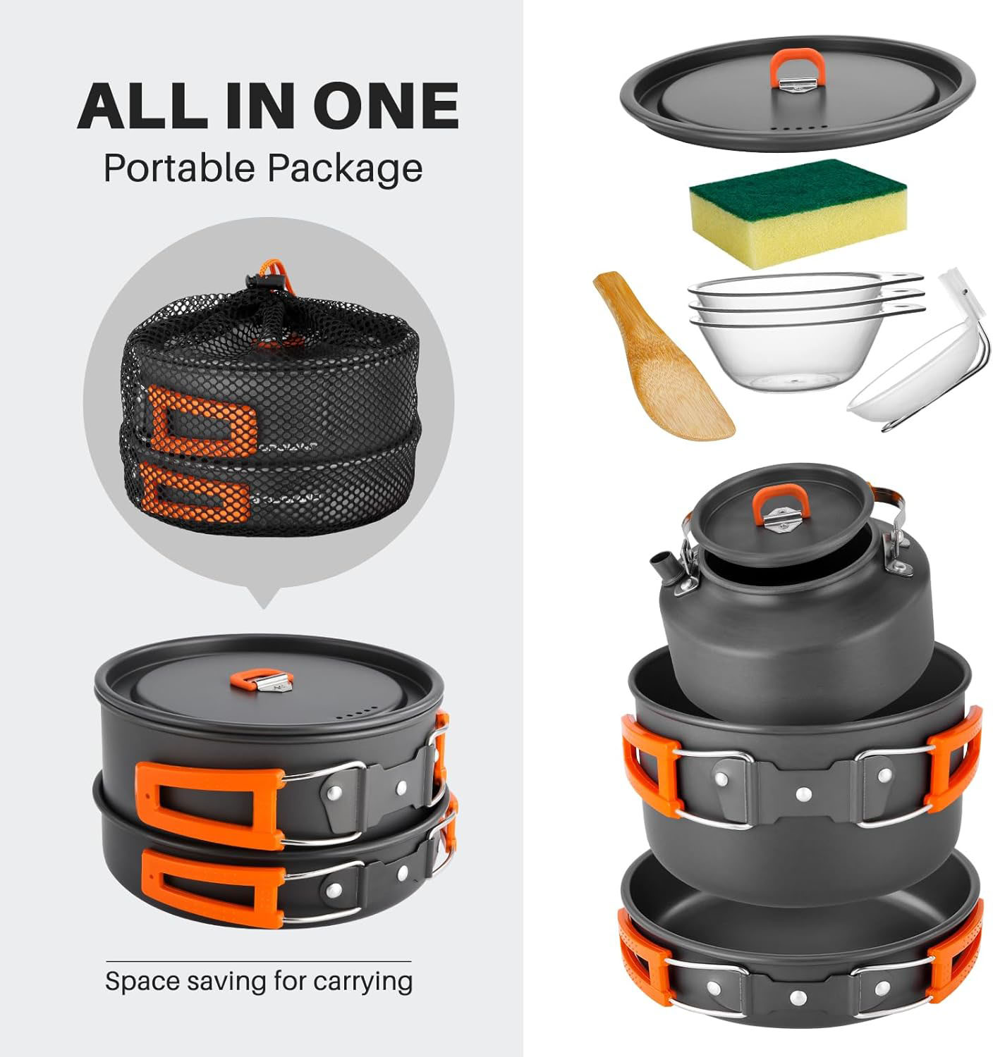 Utensilios de Cocina para Camp - Camping Cooking Kettle reseña y precio