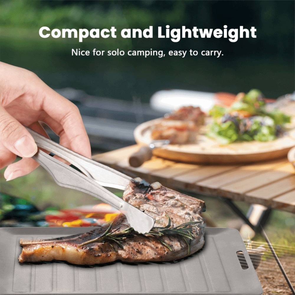 Sartén de titanio duradera par - Camping Cooking Lightweight reseña y precio