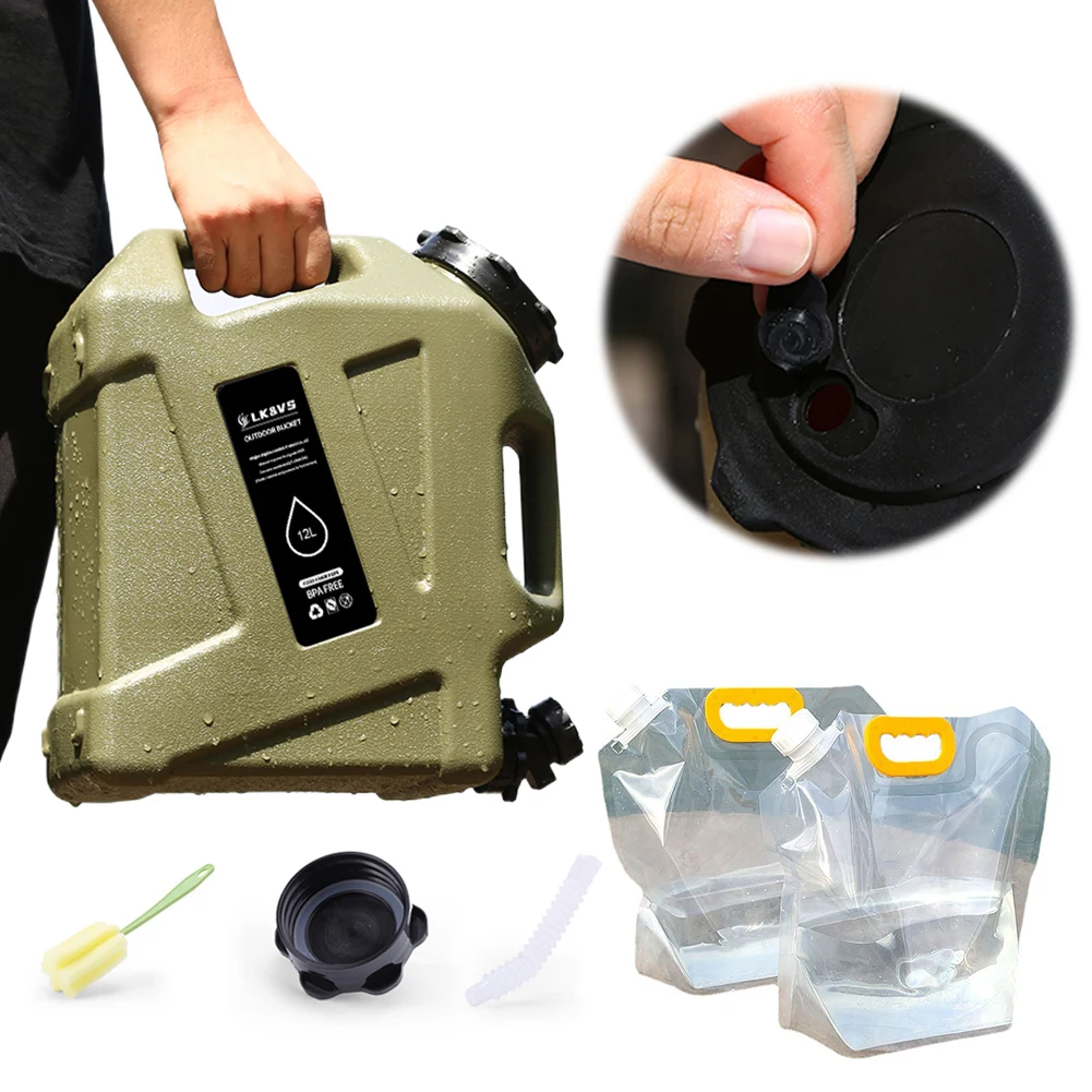 Cubo de agua de 11/12/18,5l, c - Camping Cooking And Drinking reseña y precio