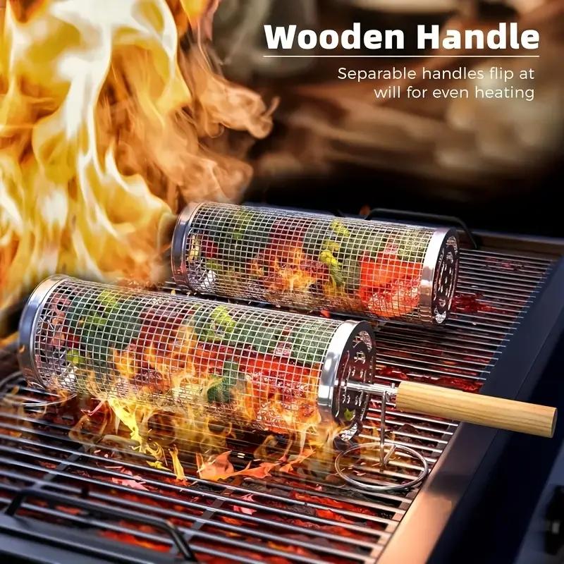 Cesta de acero inoxidable para - Camping Cooking Area reseña y precio