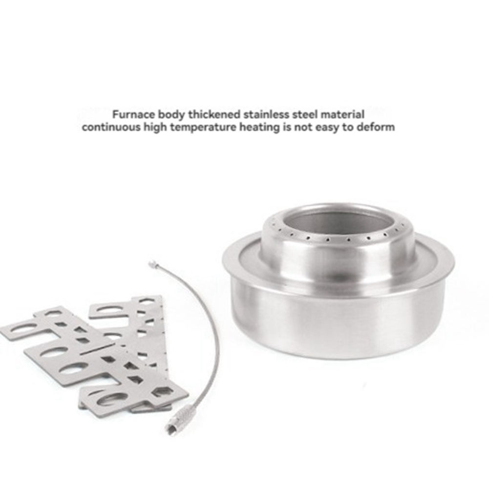 Mini estufa de Alcohol portáti - Camping Cooking Multi Tool reseña y precio