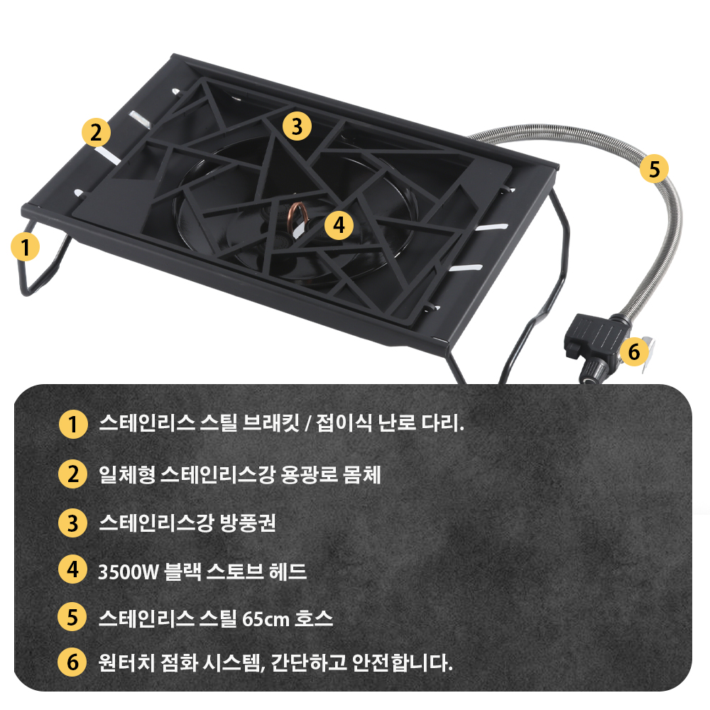 Estufa de Camping Pandatour IG - Camping Cooking Drawer reseña y precio