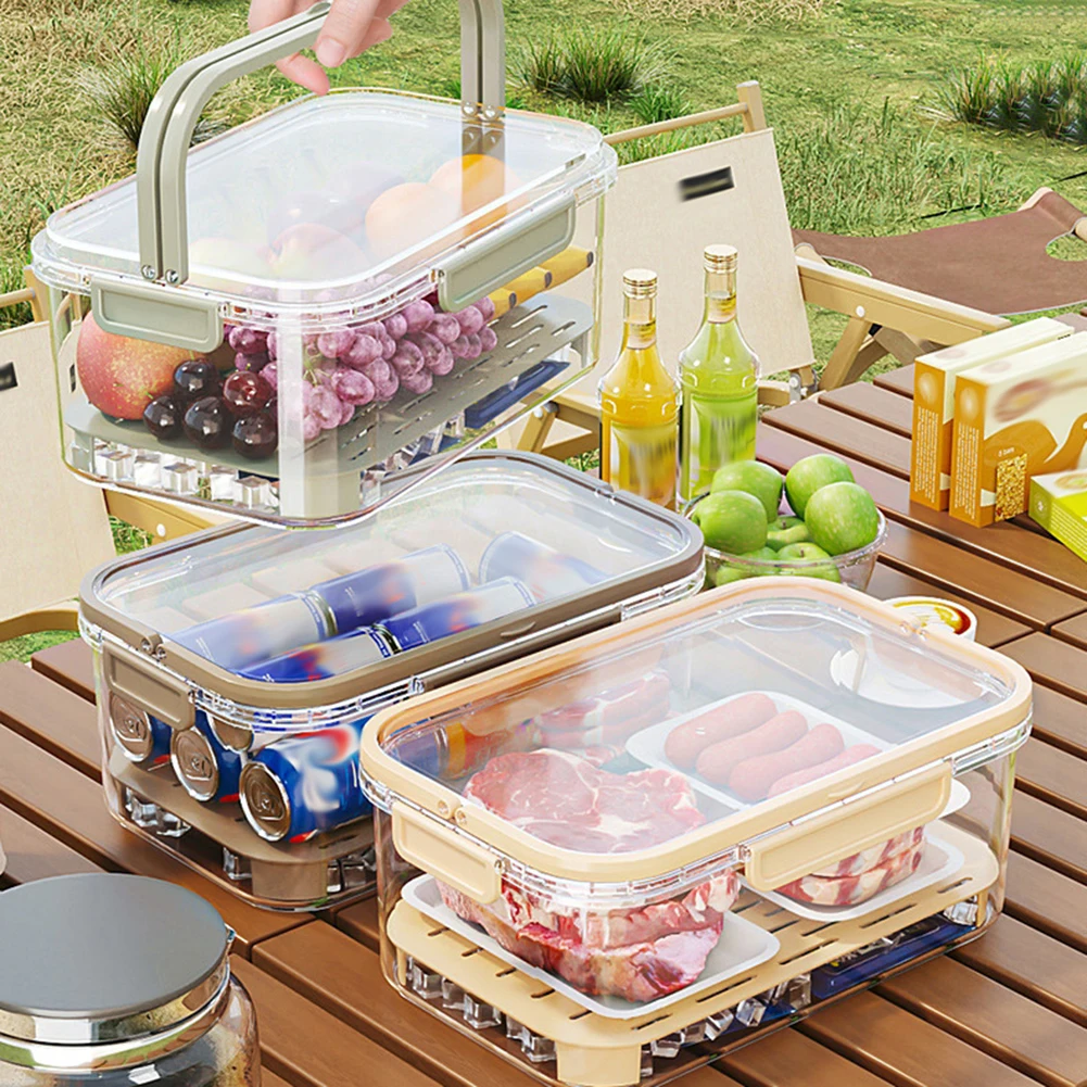 Contenedor portátil de almacen - Camping Cooking Food reseña y precio
