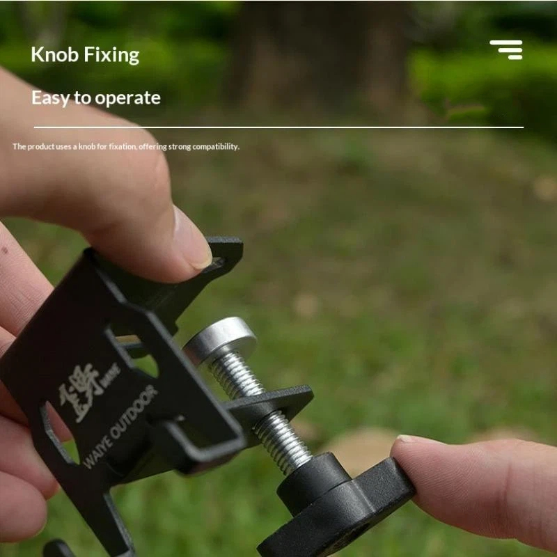 Gancho para colgar tanques de  - Camping Cooking Multi Tool reseña y precio