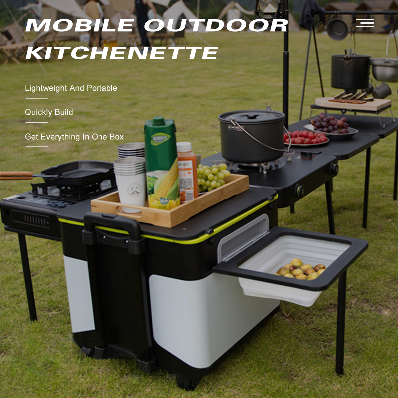 Caja de almacenamiento plegabl - Camping Cooking Multi Tool reseña y precio