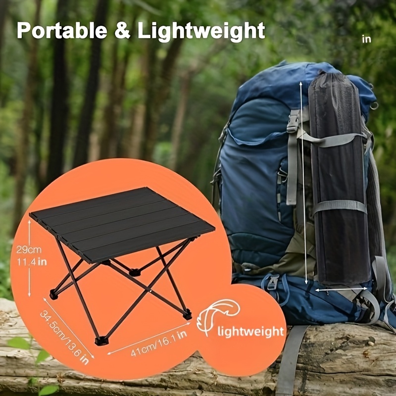 Mesa Lateral Plegable Portátil - Camping Outdoor Cooking Table reseña y precio