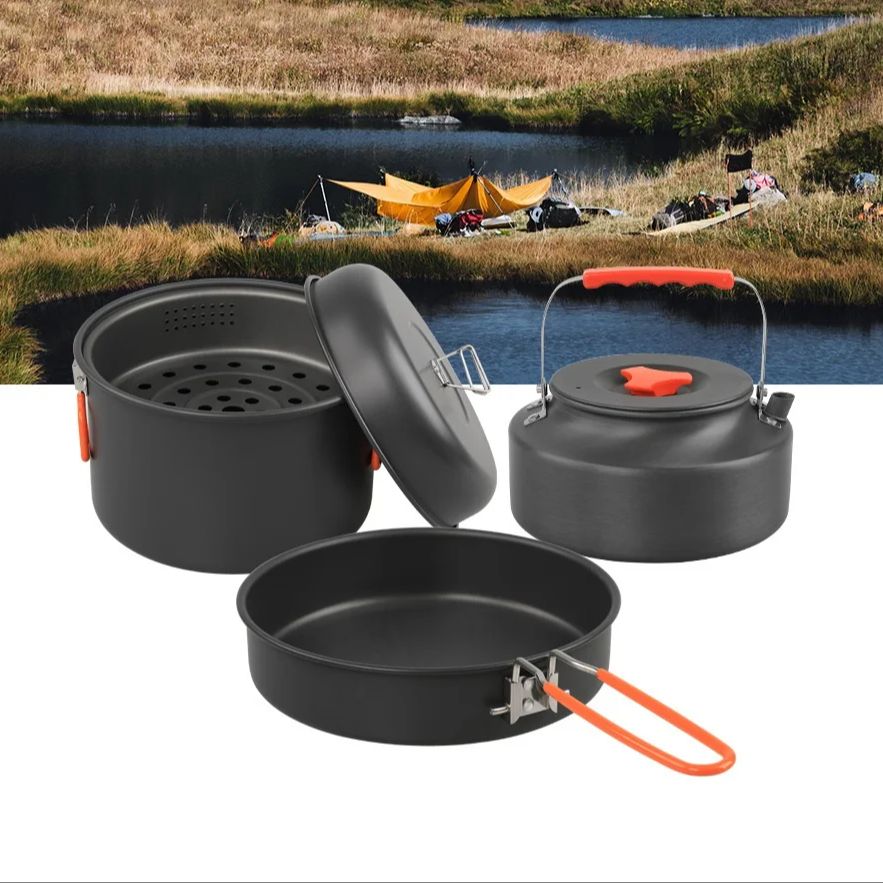 Juego de utensilios de cocina  - Camping Cooking Kettle reseña y precio