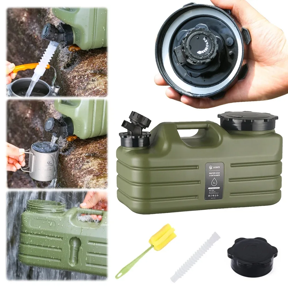 Contenedor de agua para acampa - Camping Cooking And Drinking reseña y precio