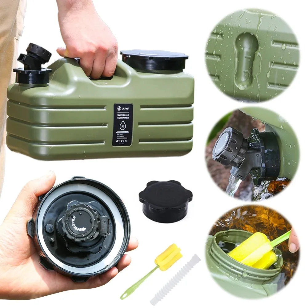 Contenedor de agua para acampa - Camping Cooking And Drinking reseña y precio