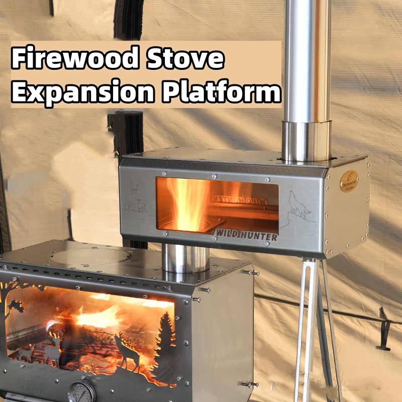 Estufa de Leña para Camping co - Camping Cooking Area reseña y precio