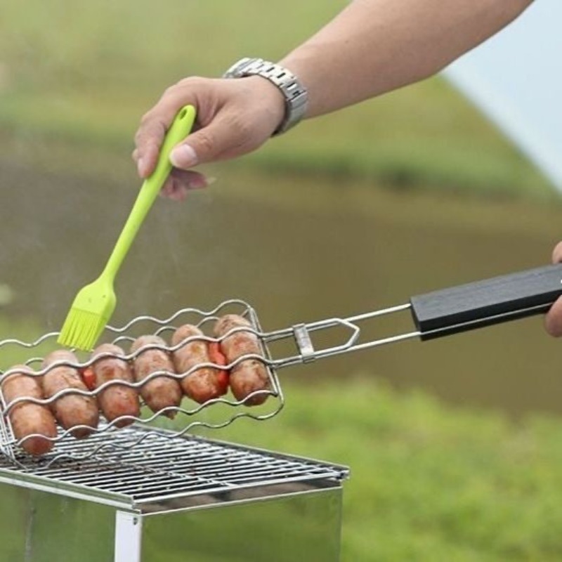 Parrilla de barbacoa portátil  - Camping Cooking Lightweight reseña y precio