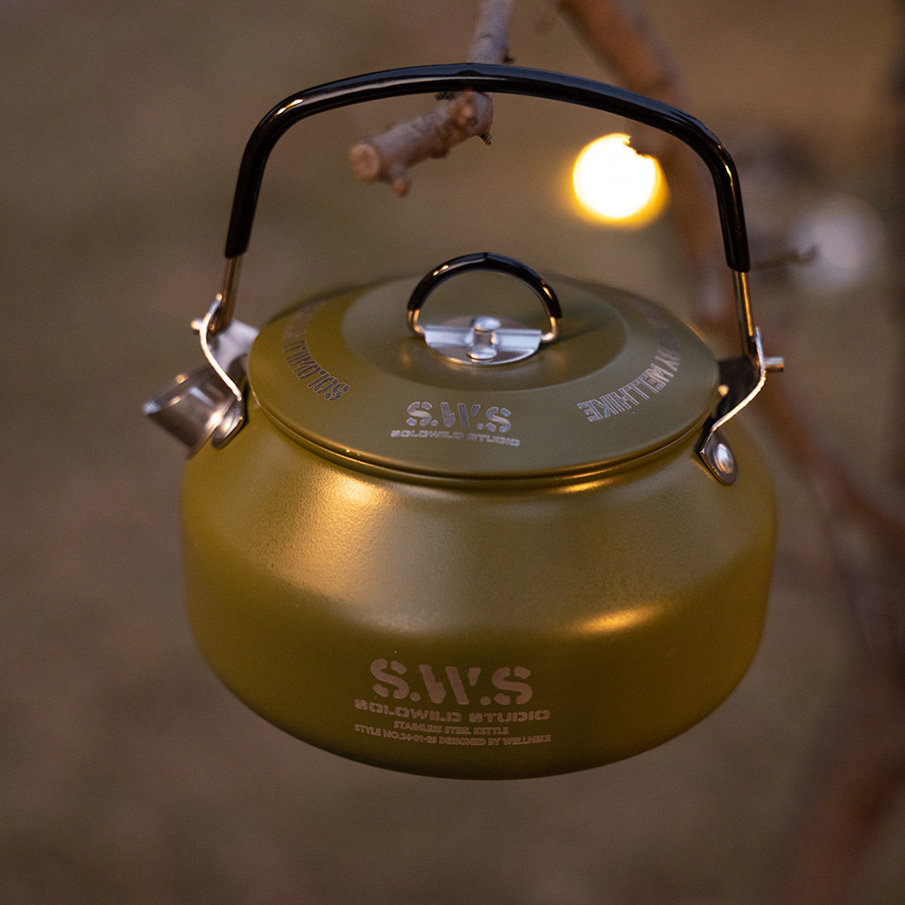 Tetera para acampar al aire li - Camping Cooking Lightweight reseña y precio